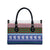 Scottish Christmas Leather Bag Xmas Royal Lions and Tartan - Wonder Print Shop