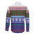 Scottish Christmas Long Sleeve Button Shirt Xmas Royal Lions and Tartan - Wonder Print Shop