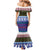 Scottish Christmas Mermaid Dress Xmas Royal Lions and Tartan - Wonder Print Shop