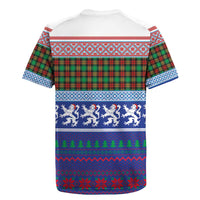 Scottish Christmas Rugby Jersey Xmas Royal Lions and Tartan - Wonder Print Shop