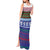 Scottish Christmas Tank Maxi Dress Xmas Royal Lions and Tartan - Wonder Print Shop