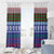 Scottish Christmas Window Curtain Xmas Royal Lions and Tartan - Wonder Print Shop