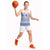 Scottish Christmas Basketball Jersey Scotland Thistle and Celtic Knot White-Blue Color - Wonder Print Shop