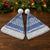Scottish Christmas Santa Hat Scotland Thistle and Celtic Knot White-Blue Color - Wonder Print Shop