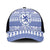 Scottish Christmas Mesh Trucker Cap Scotland Thistle and Celtic Knot White-Blue Color - Wonder Print Shop