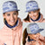 Scottish Christmas Mesh Trucker Cap Scotland Thistle and Celtic Knot White-Blue Color - Wonder Print Shop