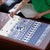 Scottish Christmas Puzzle Scotland Thistle and Celtic Knot White-Blue Color - Wonder Print Shop