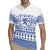 Scottish Christmas Rugby Jersey Scotland Thistle and Celtic Knot White-Blue Color - Wonder Print Shop