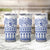 Scottish Christmas Tumbler Cup Scotland Thistle and Celtic Knot White-Blue Color - Wonder Print Shop