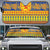 Scottish Christmas Auto Sun Shade Scotland Thistle and Celtic Knot Yellow-Red Color - Wonder Print Shop