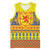 Scottish Christmas Basketball Jersey Scotland Thistle and Celtic Knot Yellow-Red Color - Wonder Print Shop