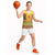 Scottish Christmas Basketball Jersey Scotland Thistle and Celtic Knot Yellow-Red Color - Wonder Print Shop