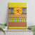 Scottish Christmas Canvas Wall Art Scotland Thistle and Celtic Knot Yellow-Red Color - Wonder Print Shop