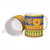 Scottish Christmas Ceramic Mug Scotland Thistle and Celtic Knot Yellow-Red Color - Wonder Print Shop
