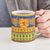 Scottish Christmas Ceramic Mug Scotland Thistle and Celtic Knot Yellow-Red Color - Wonder Print Shop
