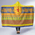 Scottish Christmas Hooded Blanket Scotland Thistle and Celtic Knot Yellow-Red Color - Wonder Print Shop