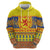Scottish Christmas Hoodie Scotland Thistle and Celtic Knot Yellow-Red Color - Wonder Print Shop