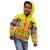 Scottish Christmas Kid Hoodie Scotland Thistle and Celtic Knot Yellow-Red Color - Wonder Print Shop
