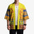 Scottish Christmas Kimono Scotland Thistle and Celtic Knot Yellow-Red Color - Wonder Print Shop
