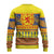 Scottish Christmas Ugly Christmas Sweater Scotland Thistle and Celtic Knot Yellow-Red Color - Wonder Print Shop