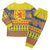 Scottish Christmas Pajama Set Scotland Thistle and Celtic Knot Yellow-Red Color - Wonder Print Shop