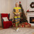 Scottish Christmas Pajama Set Scotland Thistle and Celtic Knot Yellow-Red Color - Wonder Print Shop