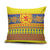 Scottish Christmas Pillow Cover Scotland Thistle and Celtic Knot Yellow-Red Color - Wonder Print Shop