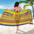 Scottish Christmas Sarong Scotland Thistle and Celtic Knot Yellow-Red Color - Wonder Print Shop