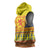 Scottish Christmas Sleeveless Hoodie Scotland Thistle and Celtic Knot Yellow-Red Color - Wonder Print Shop