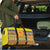 Scottish Christmas Travel Bag Scotland Thistle and Celtic Knot Yellow-Red Color - Wonder Print Shop