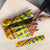 Scottish Christmas Umbrella Scotland Thistle and Celtic Knot Yellow-Red Color - Wonder Print Shop