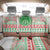 Welsh Christmas Back Car Seat Cover Awen and Celtics Culture with Xmas Elements - Wonder Print Shop
