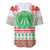 Welsh Christmas Baseball Jersey Awen and Celtics Culture with Xmas Elements - Wonder Print Shop