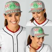 Welsh Christmas Baseball Net Cap Awen and Celtics Culture with Xmas Elements - Wonder Print Shop
