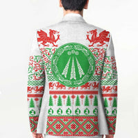 Welsh Christmas Blazer Awen and Celtics Culture with Xmas Elements - Wonder Print Shop