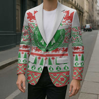 Welsh Christmas Blazer Awen and Celtics Culture with Xmas Elements - Wonder Print Shop