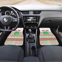 Welsh Christmas Car Mats Awen and Celtics Culture with Xmas Elements - Wonder Print Shop