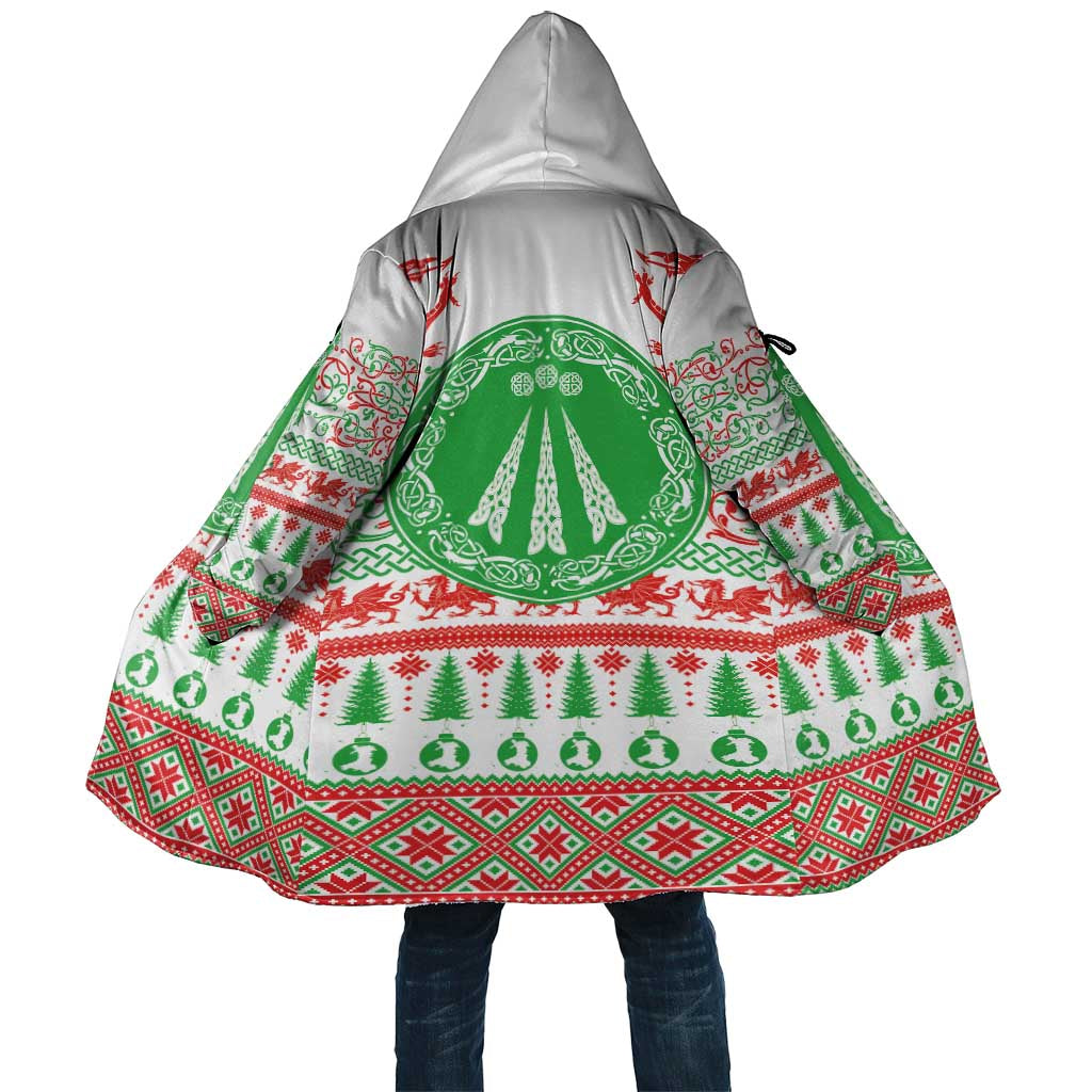 Welsh Christmas Cloak Awen and Celtics Culture with Xmas Elements - Wonder Print Shop