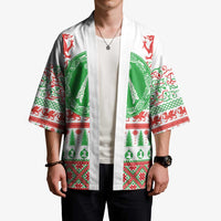 Welsh Christmas Kimono Awen and Celtics Culture with Xmas Elements - Wonder Print Shop
