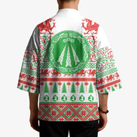 Welsh Christmas Kimono Awen and Celtics Culture with Xmas Elements - Wonder Print Shop