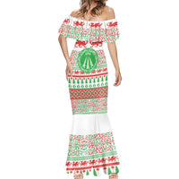 Welsh Christmas Mermaid Dress Awen and Celtics Culture with Xmas Elements - Wonder Print Shop