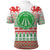 Welsh Christmas Polo Shirt Awen and Celtics Culture with Xmas Elements - Wonder Print Shop