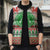 Welsh Christmas Sleeveless Puffer Jacket Awen and Celtics Culture with Xmas Elements - Wonder Print Shop