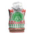 Welsh Christmas Sleeveless Zip Hoodie Awen and Celtics Culture with Xmas Elements - Wonder Print Shop