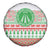 Welsh Christmas Spare Tire Cover Awen and Celtics Culture with Xmas Elements - Wonder Print Shop