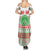 Welsh Christmas Summer Maxi Dress Awen and Celtics Culture with Xmas Elements - Wonder Print Shop