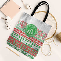 Welsh Christmas Tote Bag Awen and Celtics Culture with Xmas Elements - Wonder Print Shop