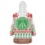 Welsh Christmas Wearable Blanket Hoodie Awen and Celtics Culture with Xmas Elements - Wonder Print Shop