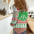 Welsh Christmas Women Casual Shirt Awen and Celtics Culture with Xmas Elements - Wonder Print Shop
