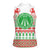 Welsh Christmas Women Sleeveless Polo Shirt Awen and Celtics Culture with Xmas Elements - Wonder Print Shop